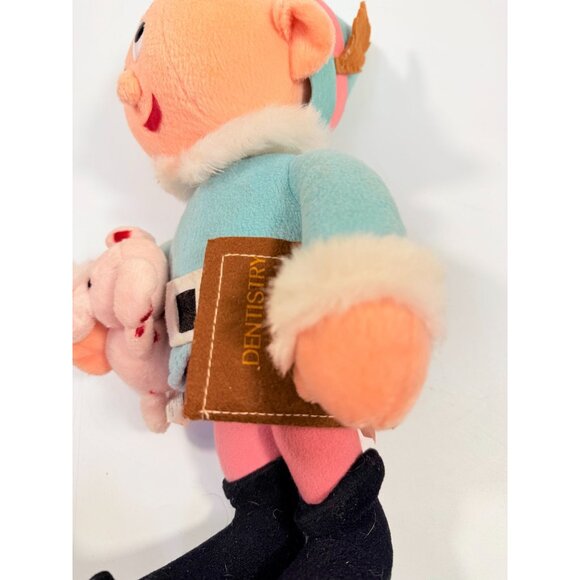 Hermey Elf Dentist Stuffkins Plush Toy w Tag 1999 Rudolph Island of Misfit Toys - Picture 9 of 16